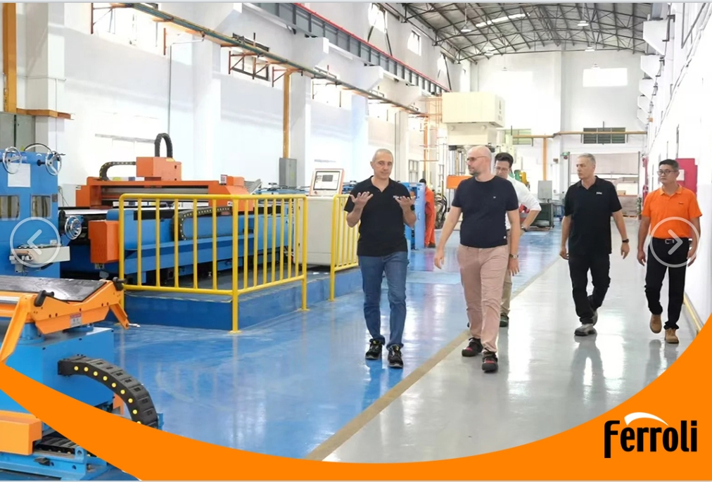 28圈CEO一行莅临中国区广东生产基地视察